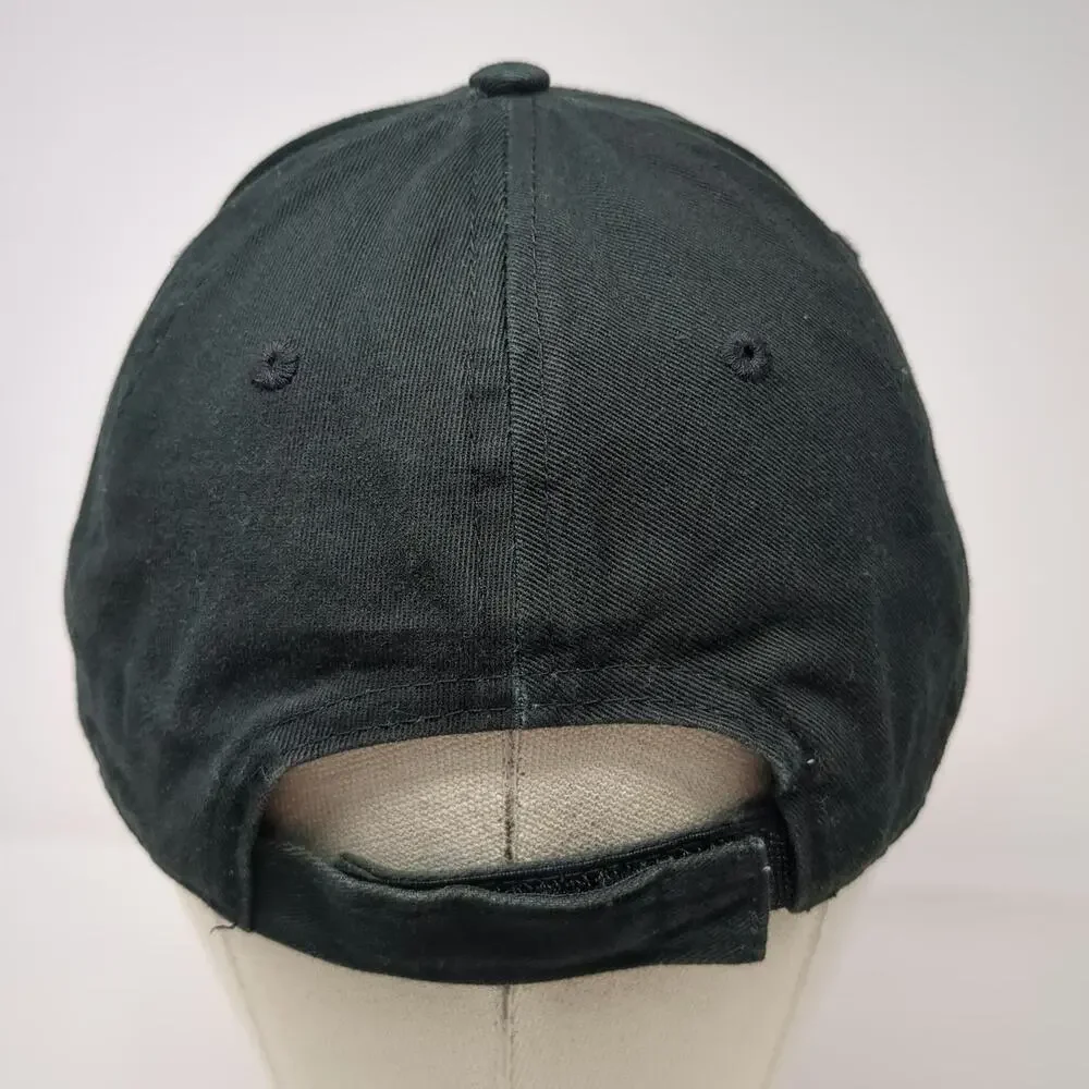 Wynn Baseball Cap Black One Size Embroidered Logo Cotton Strapback Casino Hat